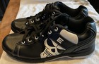 Etonic Skull Mens Size 10 5 Athletic Low Top Bowling Black Sneakers Shoes