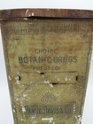 Antique Parke Davis Chemists Botanic Drugs Store Display Tin Cleavers Herb