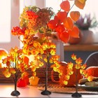 8 Pack Fall Village 5 12 Inches  5 91 7 87 Inches  Orange Halloween