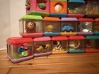 Peek A Boo Blocks - Fisher Price -vintage - Lot Of 22