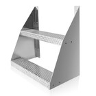 Commercial Aluminum 23 5  X 24  Wide Truck Frame Step For Semi Truck New