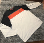 Harley Davidson Shirt Mens 2xl Long Sleeve Performance Black Orange Hd Xxl