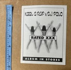 1996 Kool G Rap   Dj Polo Rated Xxx Rap Flyer Hip Hop Original Album Promo