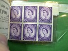 Great Britain 1959 Graphite Booklet Scott 353cd  355cd  358cd  357cd Cv  758 Rx2