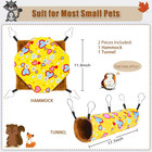 Small Animal Hammock Tunnel Set For Cage Accessories For Ferret Squirrel Hamster