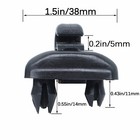 2x Sun Visor Clip Buckle For Audi A3 A4 A5 Q3 Q5 A7 B6 b7 B8 S4 S5   8u0857562a