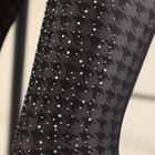Women Soft Winter Set With Diamonds Warm Tights Thick Opaque Stockings Pantyhose