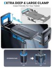 Tablet Holder For Car For Ipad Cup Mount With 1 57 depth Large Clamp 15 height