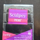 Sculpey Premo   Sculpey Iii Oven Bake Clay Black Red 2oz Packs