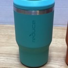 2 Reduce Cold-1 Bottle can Cooler 14oz Koozie Vacuum Insulated  Builtin Opener