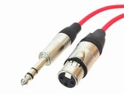 Xlr Female To Trs Male Microphone Cable
