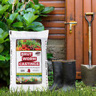 Brut All Natural Organic Worm Castings Soil Builder  30 Pound Bag
