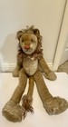 Large Vintage Steiff Lulac Lion Mohair Stuffed Animal Made In Germany W  Tag 30   