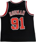 Dennis Rodman Autographed Jersey Chicago Bulls Hand Signed Bas Authentication