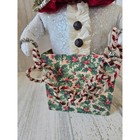 Bethany Lowe Snowman Jack In The Box Rare Vintage Candy Cane Jester Xmas Vintage