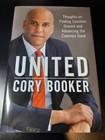 Cory Booker United Signed 1st Edition Book Senator