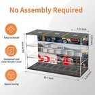 Display Case For Hot Wheels With Led Lights     1 64 Scale Acrylic Toy Car Parking