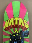 101 Natas Kaupas Panther Marc Mckee Art Hand Screened Graphic Skateboard Deck