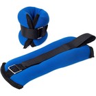 Tone Fitness Ankle wrist Weights  1 Lbs Pair - Blue 1 Lb - Pair  Blue black 