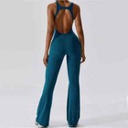 Women Training Yoga Suit Workout Sportswear Onepiece Jumpsuit Fitness Gym Outfit