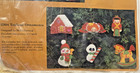 Christmas Felt Ornament Kit Toyland 2304 Creative Circle Horse Angel Soldier