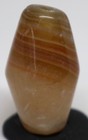 Ancient Rare Asia Banded Agate With Rare Pattern Bead  25 5mm X 15 3mm 