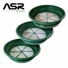 Asr Outdoor Gold Panning Classifiers Set Sifter Coarse Combo  1 2  1 8  1 12 In 