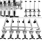 4  6 Bottle Wall Mounted Bar Beverage Liquor Dispenser Rack Holder Alcohol Drink