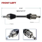 Pair Front Left   Right Cv Axle Shaft Assembly For 2015-2017 Chrysler 200 2 4l