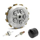 Clutch Kit   Center Inner Hub   Outer Pressure Plate For Yamaha Raptor 660
