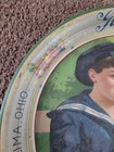 Early Graham s Ice Cream Lithograph Tray Children Sailor Outfit K s Co Lima  Oh 