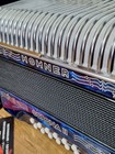 Accordion Hohner Corona Ii Dark Blue W bag And Straps Fa Tone