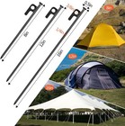 Camping 8 16 32 Pack 8in Heavy Duty Forged Steel Tent Stakes  With Storage Bag