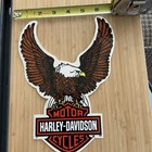 Harley Davidson Eagle Wings Bar   Shield Decal 7    X9     outside 