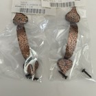 Lot Of 2 New Amerock Colonial Hammered Antique Copper Pull Bp3401-ac Cc 3 1 4   