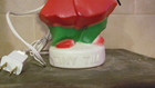Empire Blow Mold 13  Tiny Tim 1973 Christmas Holiday Light Up  red Coat Version 