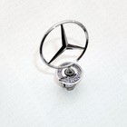 Mercedes-benz Oem Front Hood Ornament Mounted Star Logo Badge Emblem