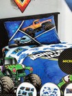 Monster Jam Twin Size Sheet Set Grace Digger Monster Truck