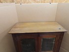 Vtg Antique Original Nc Punched Tin Pie Safe Wooden Cupboard Cabinet
