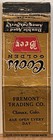 Fremont Trading Company Climax Co Colorado Coors Beer Vintage Matchbook Cover