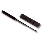 Security  Police Impact Baton 16  W  Rubber Handle    Nylon Sheath  Extendable