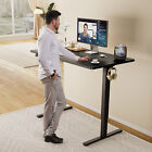 Electric Standing Desk - 40 48 55 63 X 24 Inch Adjustable Sit To Stand Up Desk