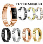 Stainless Steel Metal Watch Band Strap Wristband For Fitbit Charge 4 3 se 