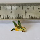 Mallard Flying Duck Lapel Hat Pin Animal Tie Tack Goose Bird Wildlife Wetlands