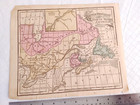 1866 Hand-colored Map British Provinces North America Canada 11  X 9   20820