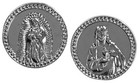 Silver Treasure Box With Arras Coins Set  wc611  Arras De Boda 13 Coins New