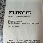 Vintage 1963 Parker Brothers Flinch Card Game Complete 150 Cards  Trays   Rules