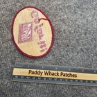 Vintage Schlitz Beer Patch Go For Its Work Uniform 70s 80s Ad5