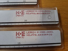 Lot 4 Vtg K e Leroy Lettering Guide Templates Keuffel   Esser Drafting Ruler