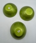 Vintage Emalox Norway Bjorn Engo Green Anodized Aluminum 6    Bowls Set Of 3 Mcm